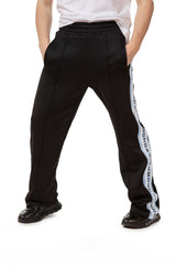 John Richmond Mens Fleece Bridge Pants In Black