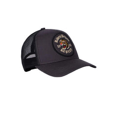 Replay Mens Cap In Black And Charcoal