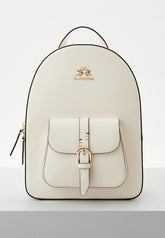 La Martina Principe Caterina Backpack In Off White