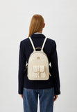 La Martina Principe Caterina Backpack In Off White