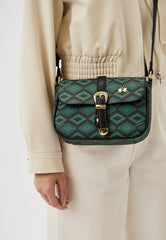 La Martina Clara Crossbody Bag In Green