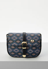 La Martina Clara Crossbody Bag In Blue