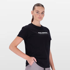 Salomon Run Far Ii Ss Tee W Black