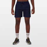 Salomon Mens Run Shorts In Navy Blazer
