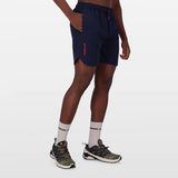 Salomon Mens Run Shorts In Navy Blazer