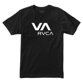 RVCA Boys VA Rvca Short Sleeves T-Shirt In Black