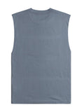 RVCA Boys Big Muscle Tank Top In Flinstone
