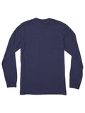 RVCA Mens Blur T-Shirt In Navy
