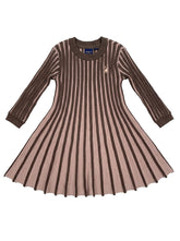 Polo Girls Rebecca Knitted Dress In Iron