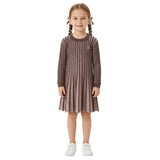 Polo Girls Rebecca Knitted Dress In Iron