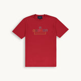 Tshepo Jeans Mens Typewriter T-Shirt In Red