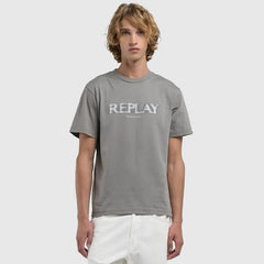 Replay Mens T-Shirts in Grey