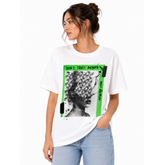 Replay Ladies Graphics Design T-Shirt In White