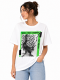 Replay Ladies Graphics Design T-Shirt In White