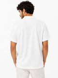 Replay Mens Casual Polo T-Shirt In White