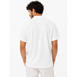 Replay Mens Casual Polo T-Shirt In White