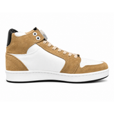 Replay Mens Century Paint Sneakers In Camel Multi