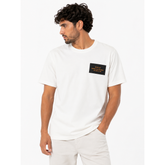 Replay Mens Classic T-Shirt With Graphic Design In White