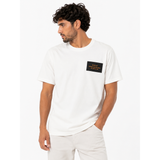 Replay Mens Classic T-Shirt With Graphic Design In White