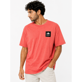 Replay Mens Custom Print Short Sleeves T-Shirt In Pink