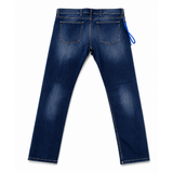 Replay Mens Max Titanium Jeans In Navy