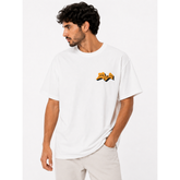 Replay Mens Motocross Graphic Desgin T-Shirt In White