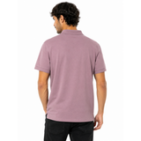 Replay Mens Polo T-Shirt In Purple