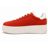 Replay Womens Epic High Class Sneakers In Coral