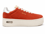 Replay Womens Epic High Class Sneakers In Coral