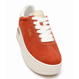 Replay Womens Epic High Class Sneakers In Coral