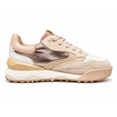 Replay Womens Field W Vibe Sneakers In Nude Multi