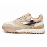 Replay Womens Field W Vibe Sneakers In Nude Multi