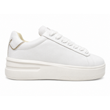 Replay Womens University Replay Sneakers In White & Platin