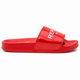 Replay Womens Up Patent Slides In Red