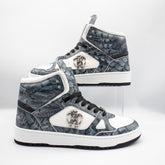 Roberto Cavalli 18710 Mens Half Boot Blue