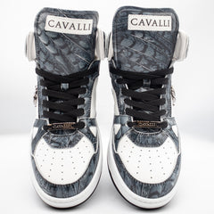 Roberto Cavalli 18710 Mens Half Boot Blue