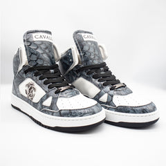 Roberto Cavalli 18710 Mens Half Boot Blue