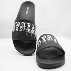 Roberto Cavalli 18771 Mens Slides Black