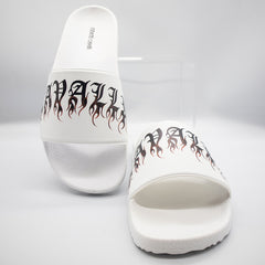 Roberto Cavalli 18771 Mens Slides White