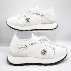 Roberto Cavalli 18701 Mens Shoe White