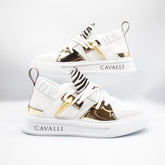 Roberto Cavalli 18706 Womens Shoe Suede Snow