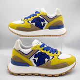 Roberto Cavalli 18700 Mens Shoe Suede Lemon