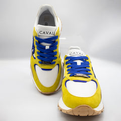 Roberto Cavalli 18700 Mens Shoe Suede Lemon