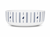 Polo Rope Design Snack Bowl 4 Piece Set In White/Navy