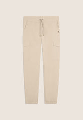 Freddy Womens Knitted Stretch Cargo Pants In Whitecup Gray