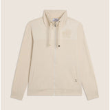 Freddy Womens Knitted Full Zip Sweatshirt In Whitecup Gray