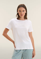 Freddy Womens Knitted T-Shirt In White