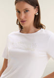 Freddy Womens Knitted T-Shirt In White