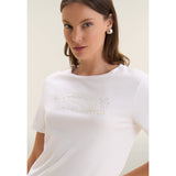 Freddy Womens Knitted T-Shirt In White