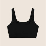 Freddy Ladies Knitted Seamless Sports Top In Black